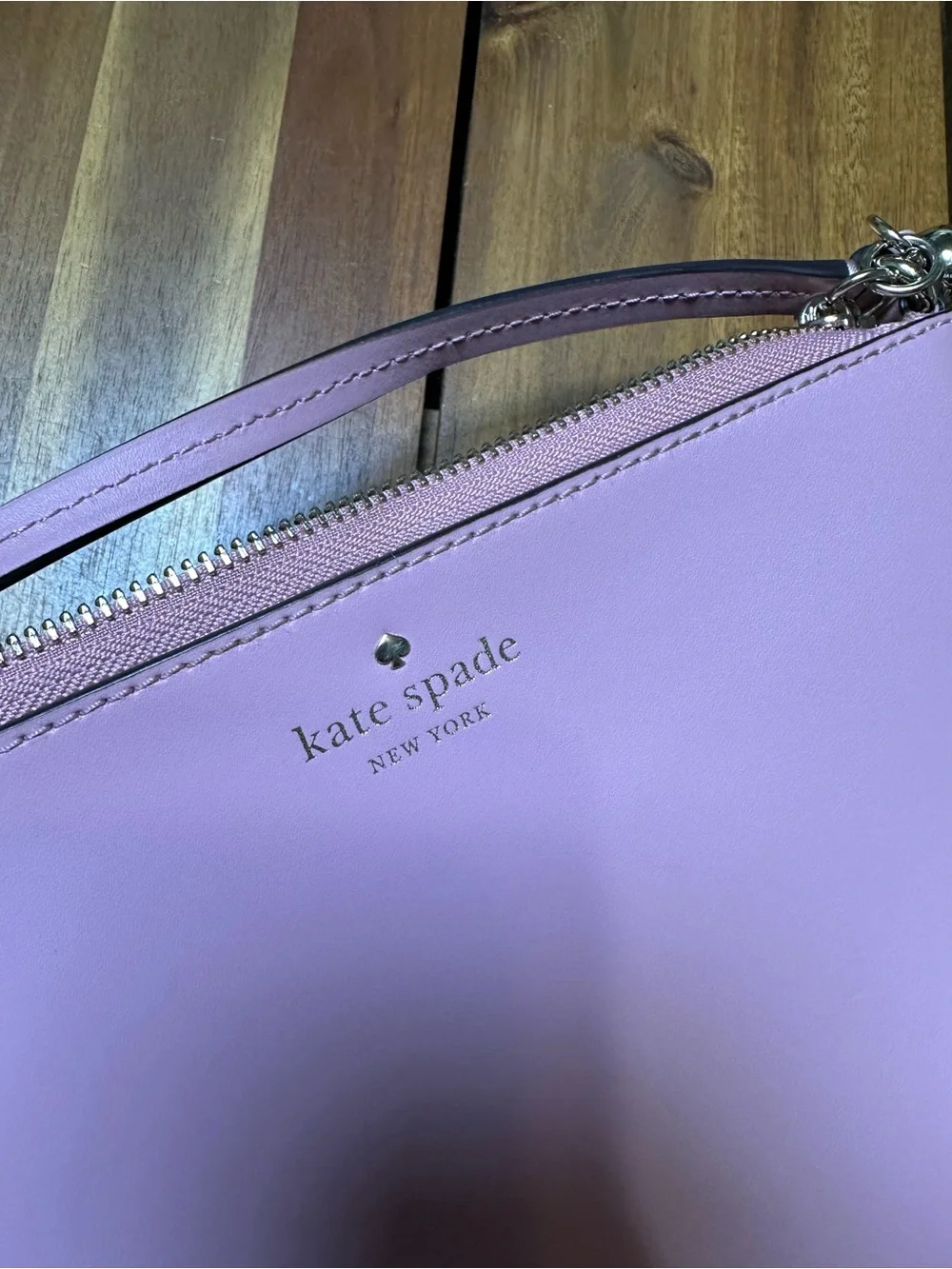 Kate Spade Pink Ivy Street Amy Crossbody Bag with Gold Details